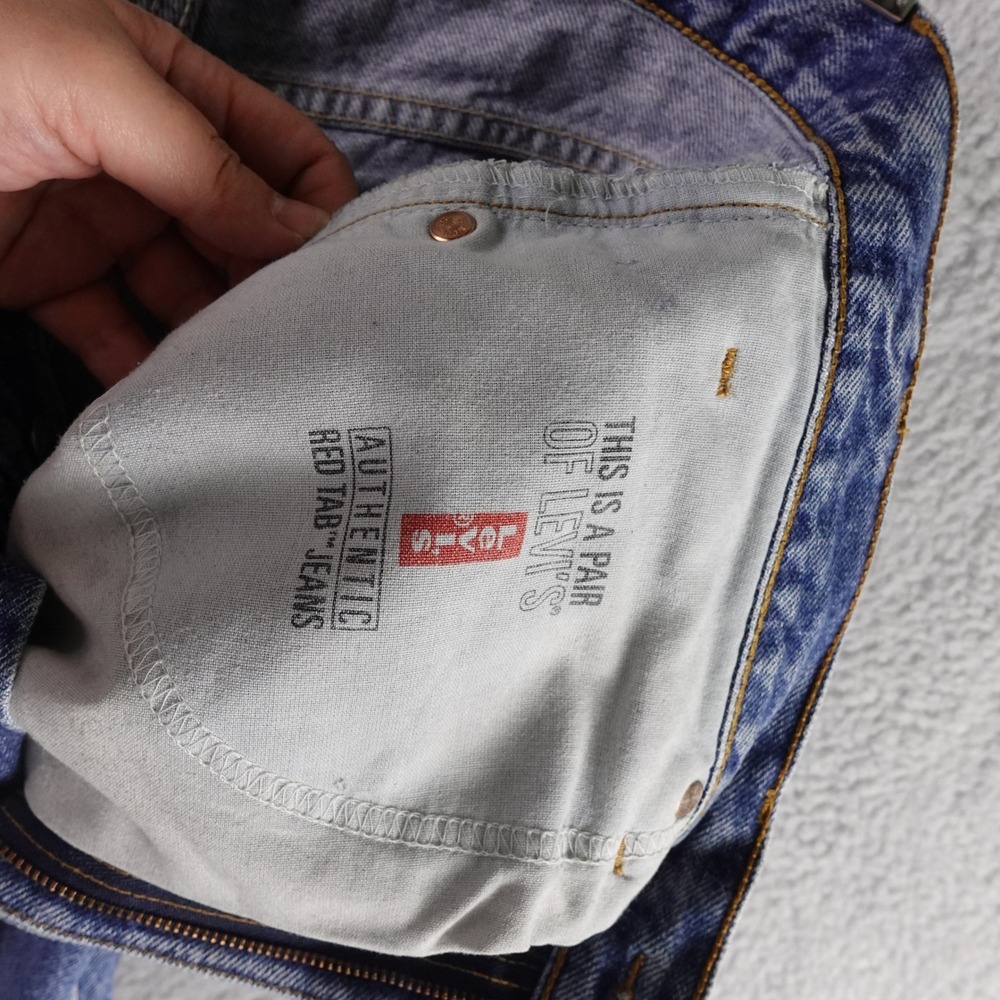 Vintage Levis‎ 550 Relaxed Fit Mens Jeans Blue Denim W36 L32 Style Medium Wash - Picture 5 of 9
